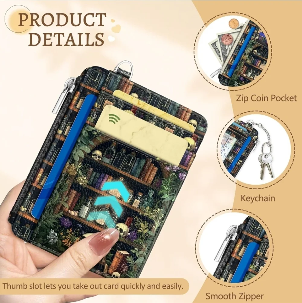 Colorful Card Organizer Wallet